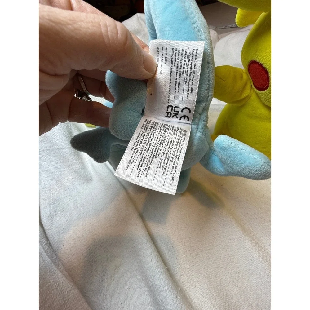 Pokemon Pikachu and Sobble Plush‎ Bundle Jazwares Nintendo 2022 Galar Starter